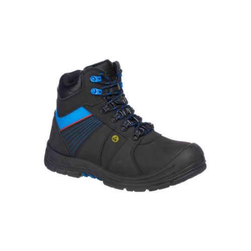 Portwest Portwest Compositelite Protector Safety Boot S3 ESD HRO Black/Blue Black/Blue